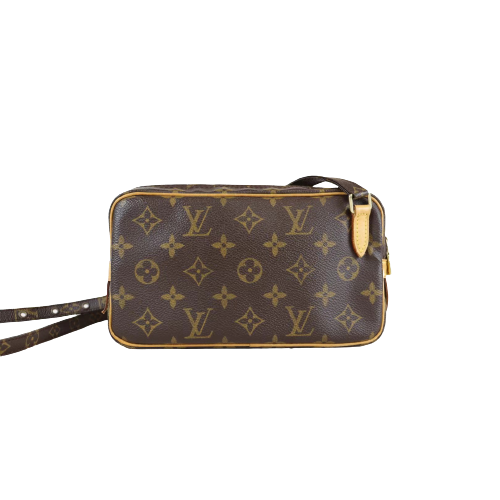 Rank A｜LV Monogram Pochette Marley Bandolier Shoulder Bag｜080102