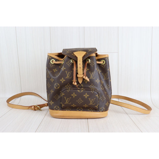 Rank A ｜ LV Monogram Montsouris PM Backpack｜22112109