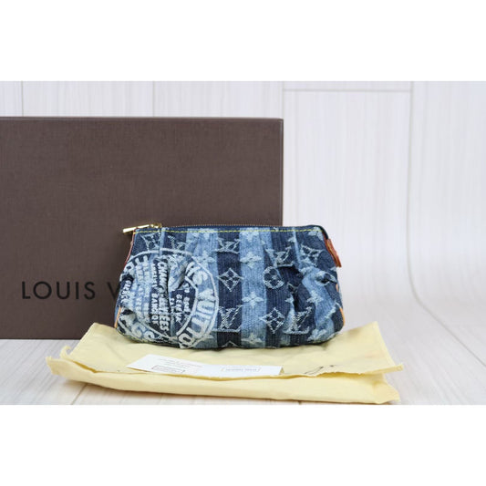 Rank SA ｜ LV Monogram Denim Pouch｜061713