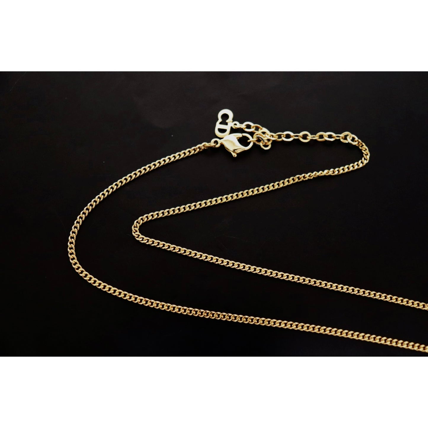 Rank SA ｜ Dior CD Necklace 18k Gold Plated ｜090701