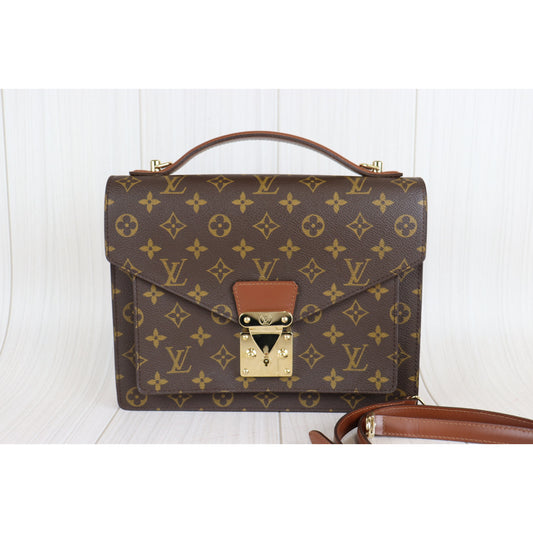 Rank A ｜ LV Monogram Monceau28 Shoulder Bag ｜090601