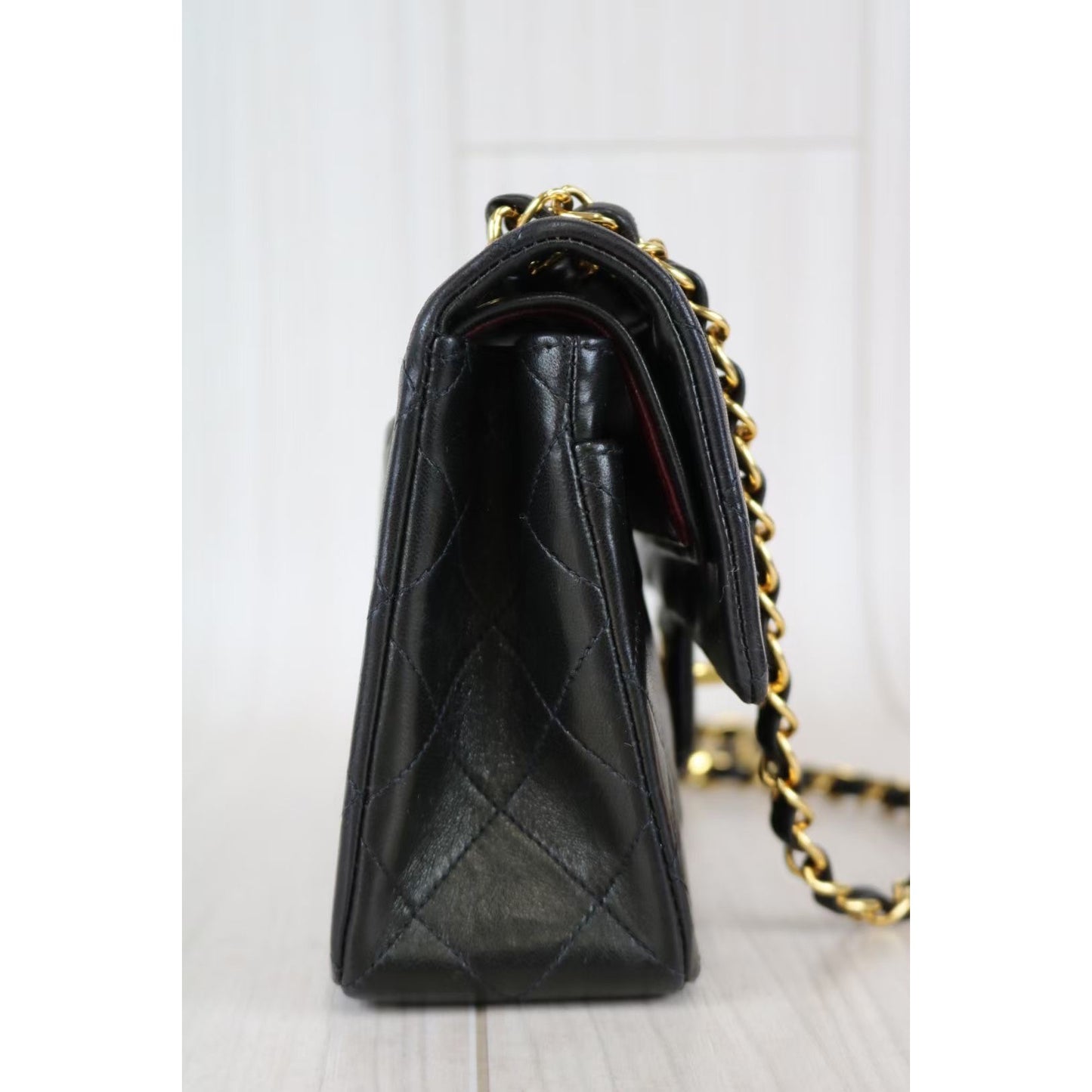 Rank A ｜ CHANEL Matrasse Lamb Skin Chain Shoulder Bag ｜021509