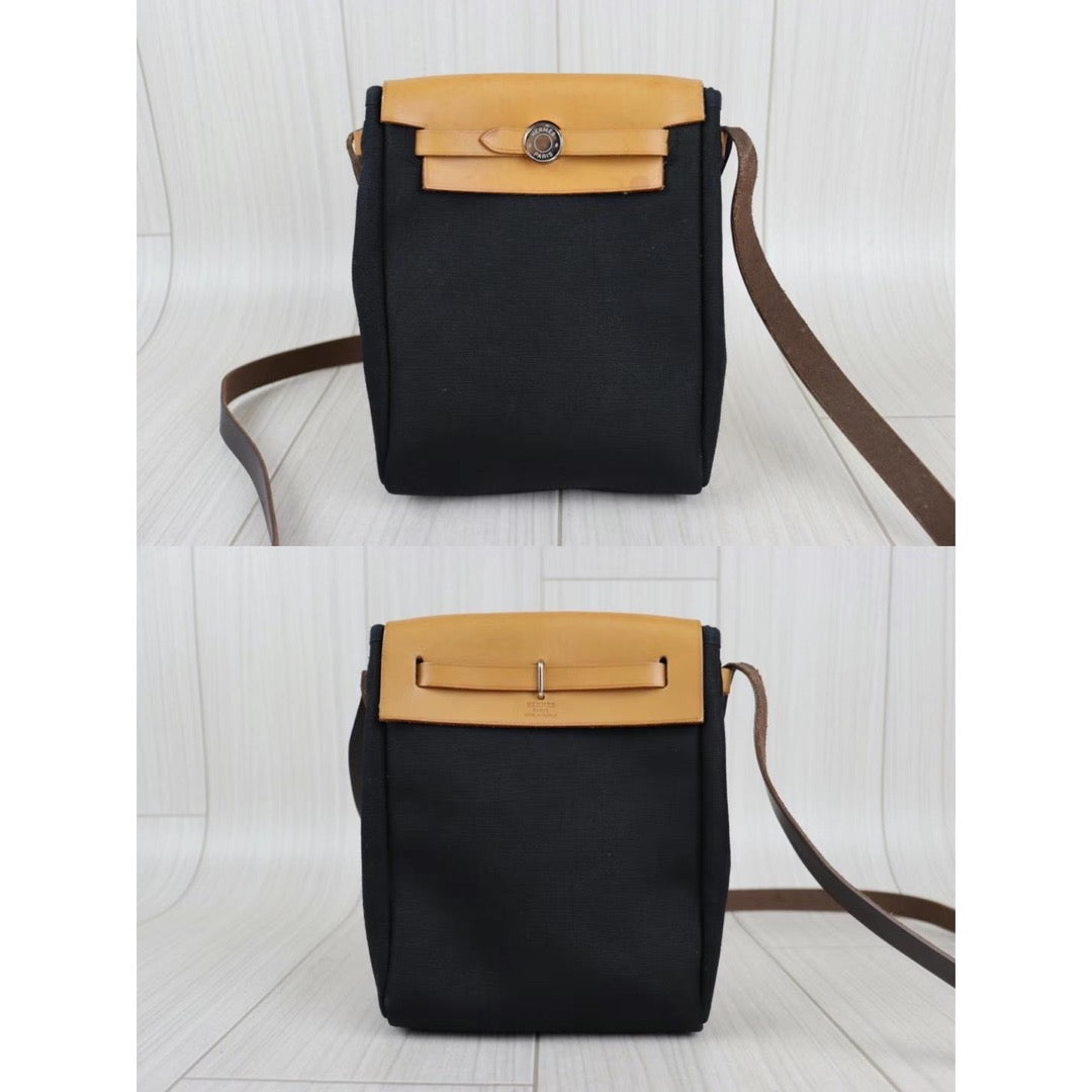 Rank A ｜ HERMES Herbag TPM Mini Shoulder Bag ｜22111109