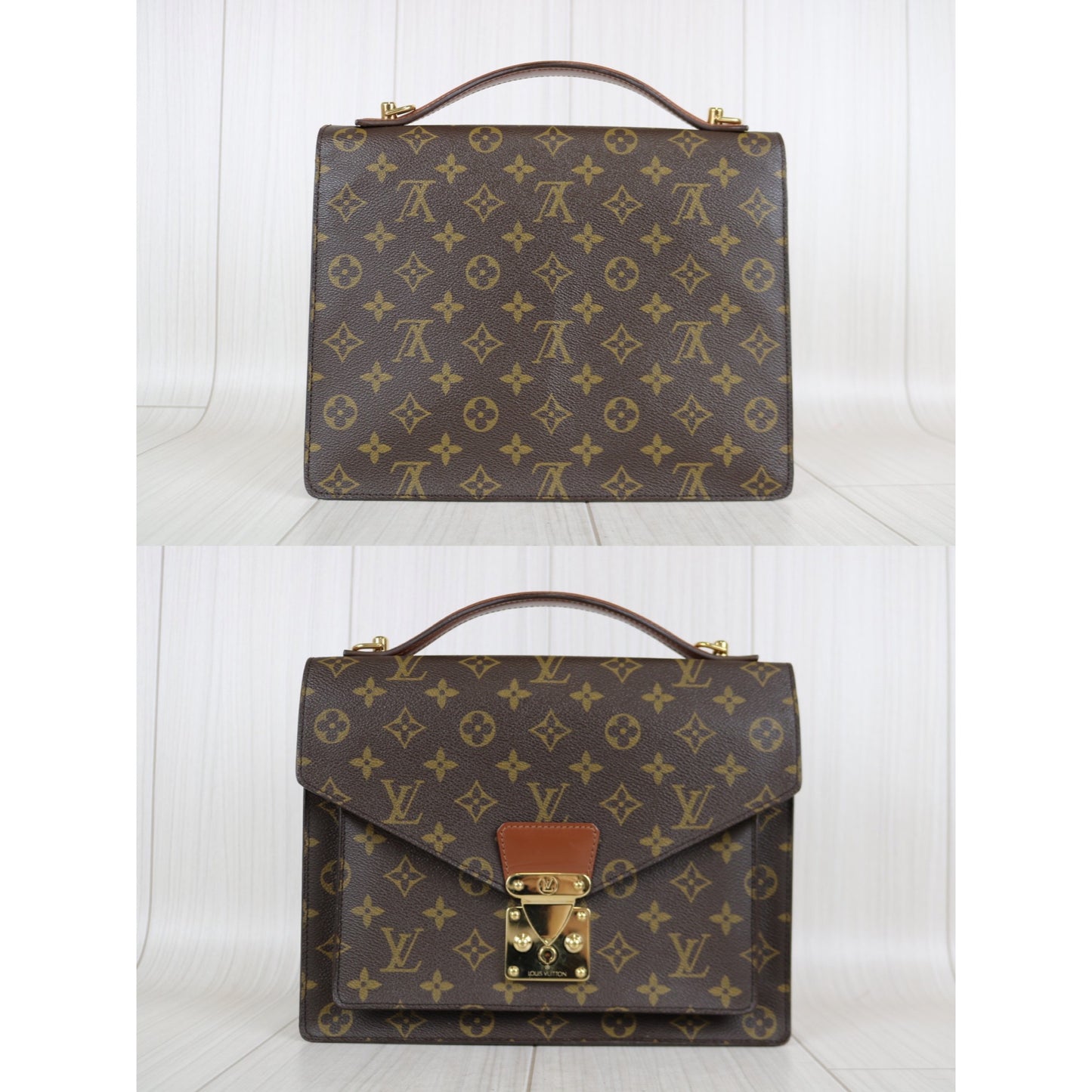 Rank A ｜ LV Monogram Monceau28 Shoulder Bag ｜041606