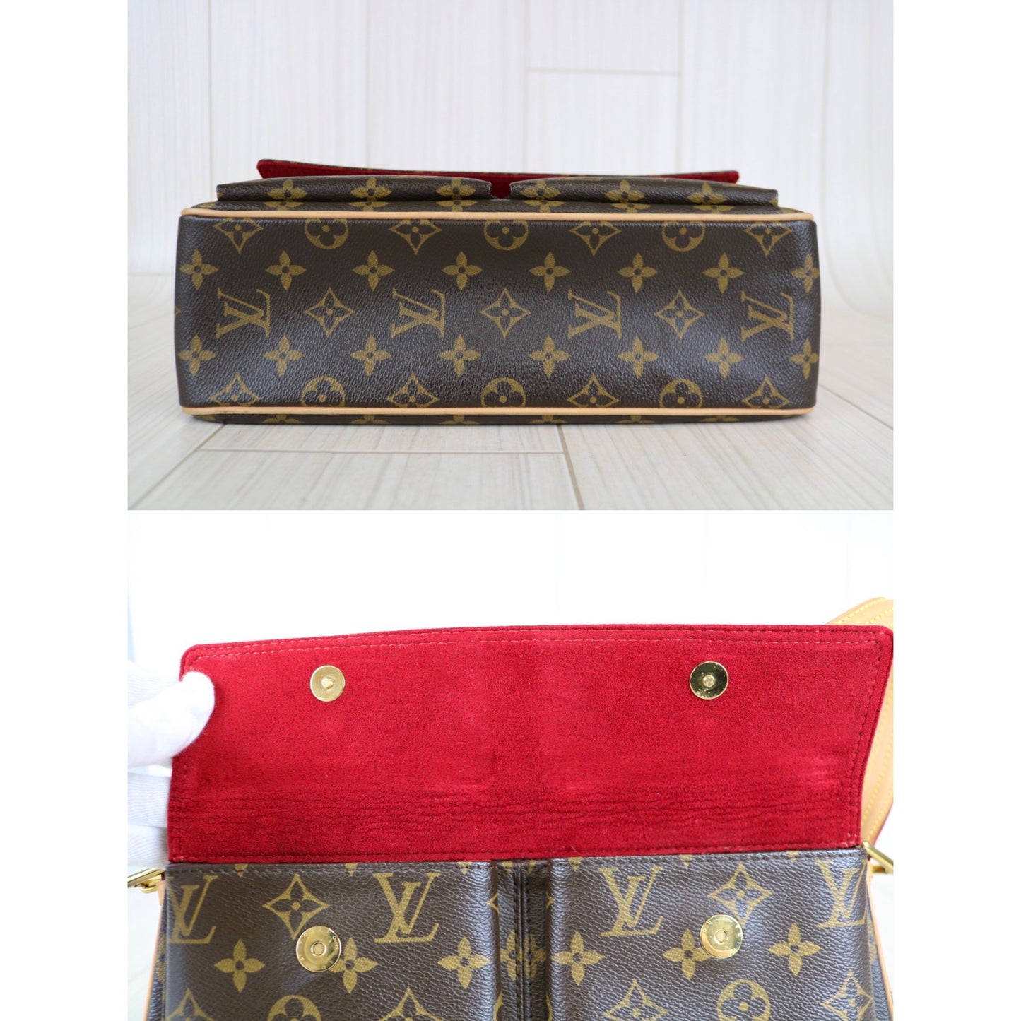 Rank A ｜LV Monogram Viva Cite MM Shoulder Bag｜062909