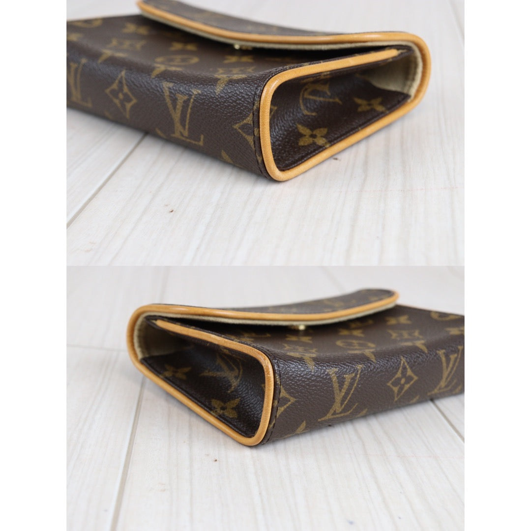 Rank AB ｜ LV Monogram Pochette Florentine Waist Bag XS｜23032301