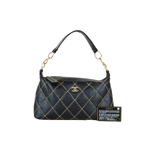 Rank A ｜CHANEL Lamb Skin Shoulder Bag｜052115