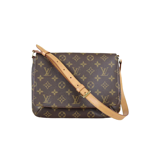 Rank A ｜ LV Monogram Musette Tango Shoulder Bag｜071811