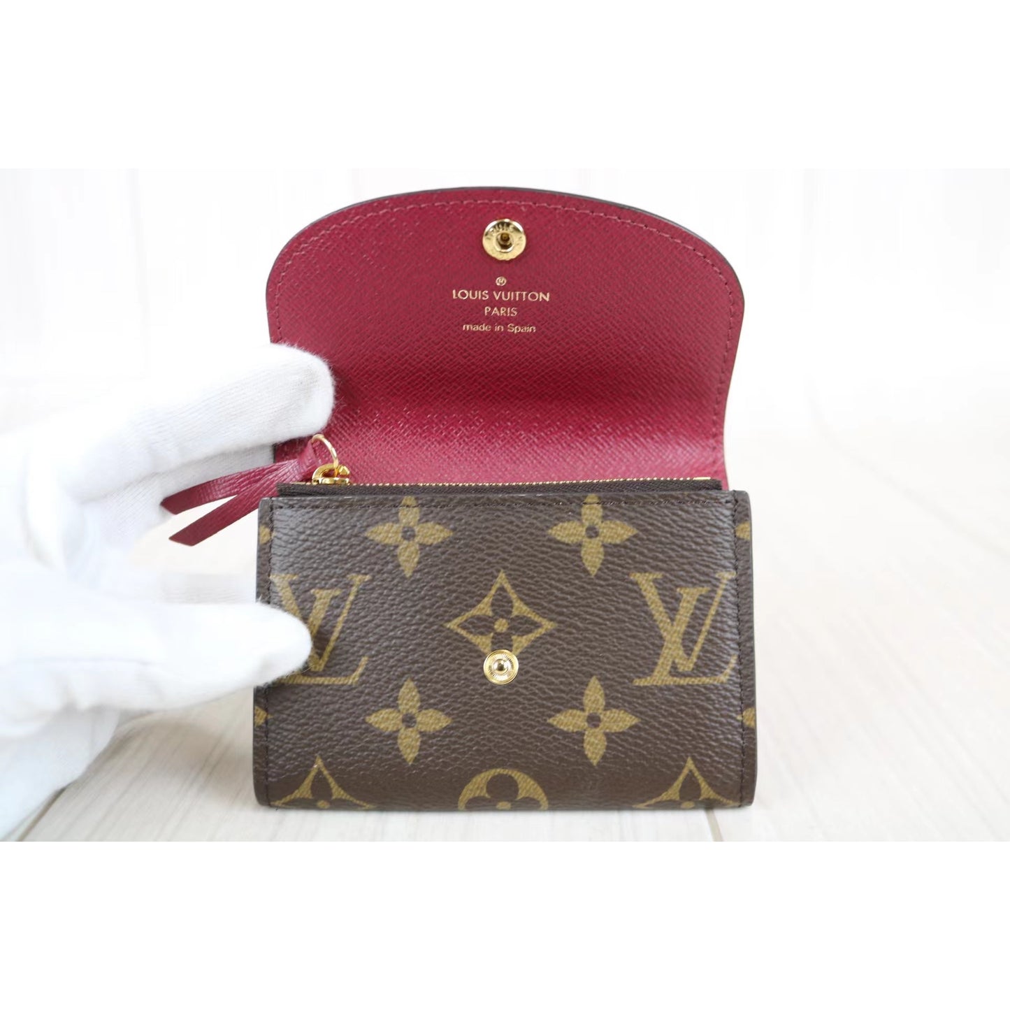 Rank A ｜LV Monogram Card holder｜033110