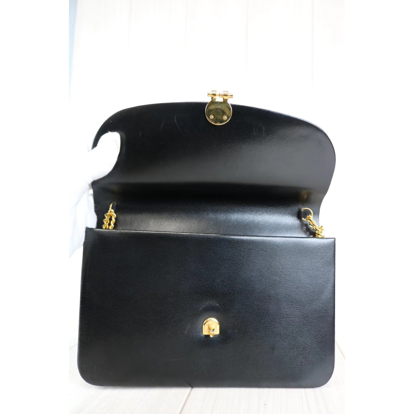 Rank A ｜ Dior Vintage Box Leather Shoulder Bag ｜030704