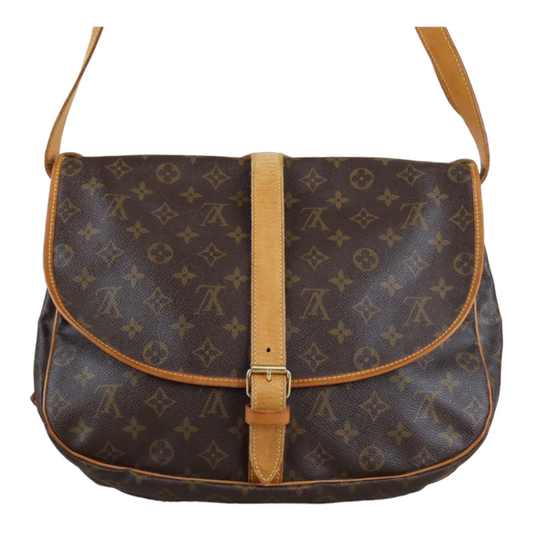 Rank AB｜ LV Monogram Saumur GM Shoulder Bag｜22122204