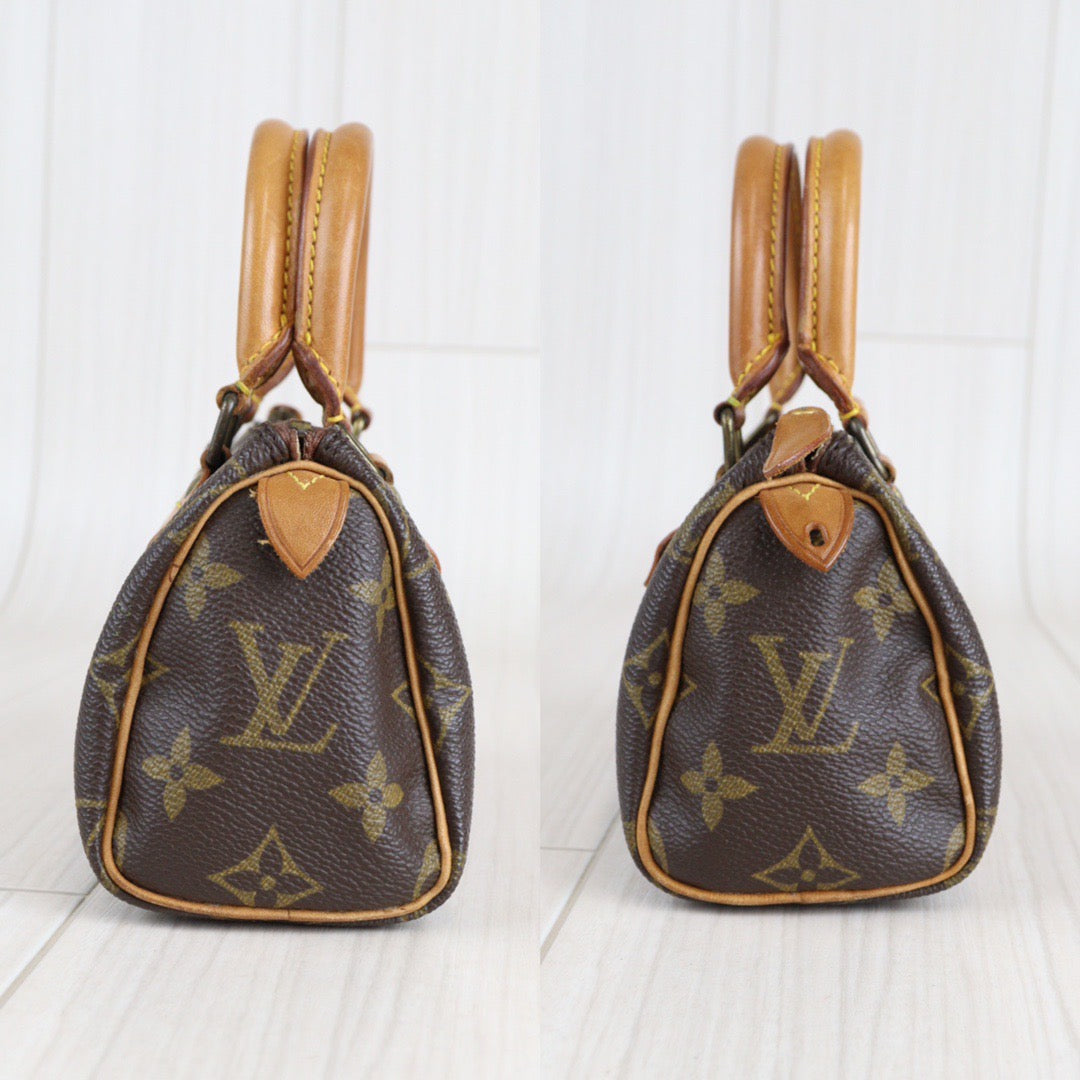 Rank AB ｜ LV Monogram Mini Speedy Handbag ｜23031304