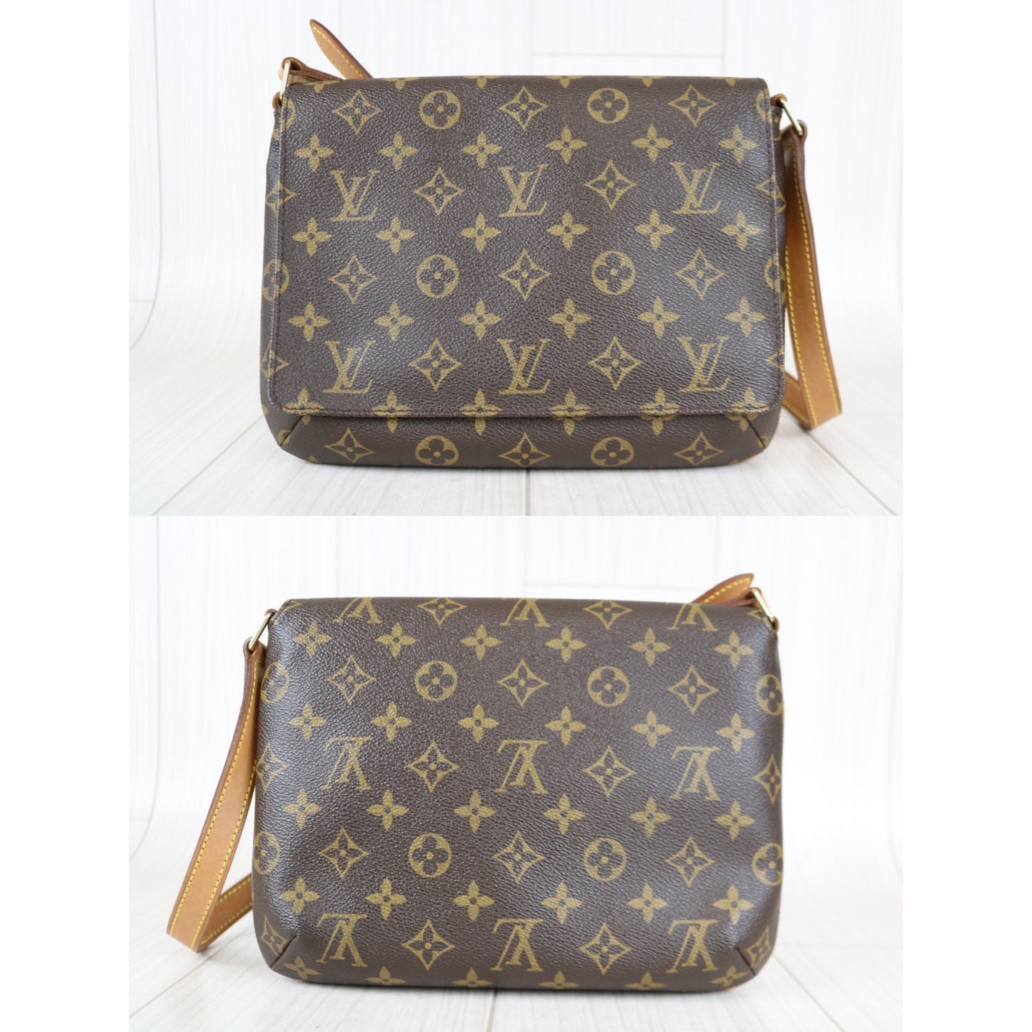 Rank A ｜ LV Monogram Musette Tango Shoulder Bag｜031010