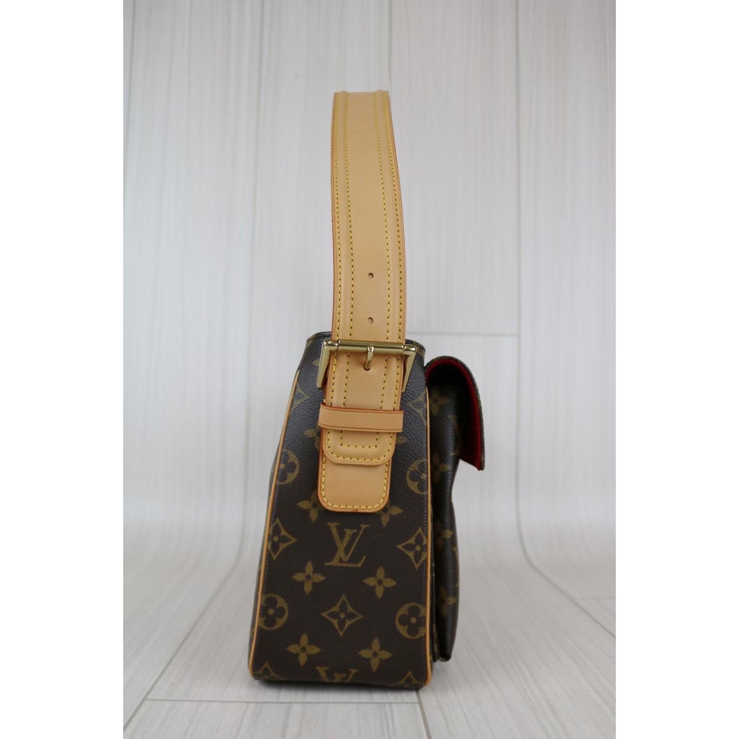 Rank A ｜LV Monogram Viva Cite GM Shoulder Bag｜060502