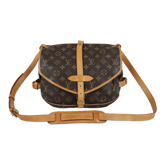 Rank AB｜ LV Monogram Saumur 30 Shoulder Bag｜22112807