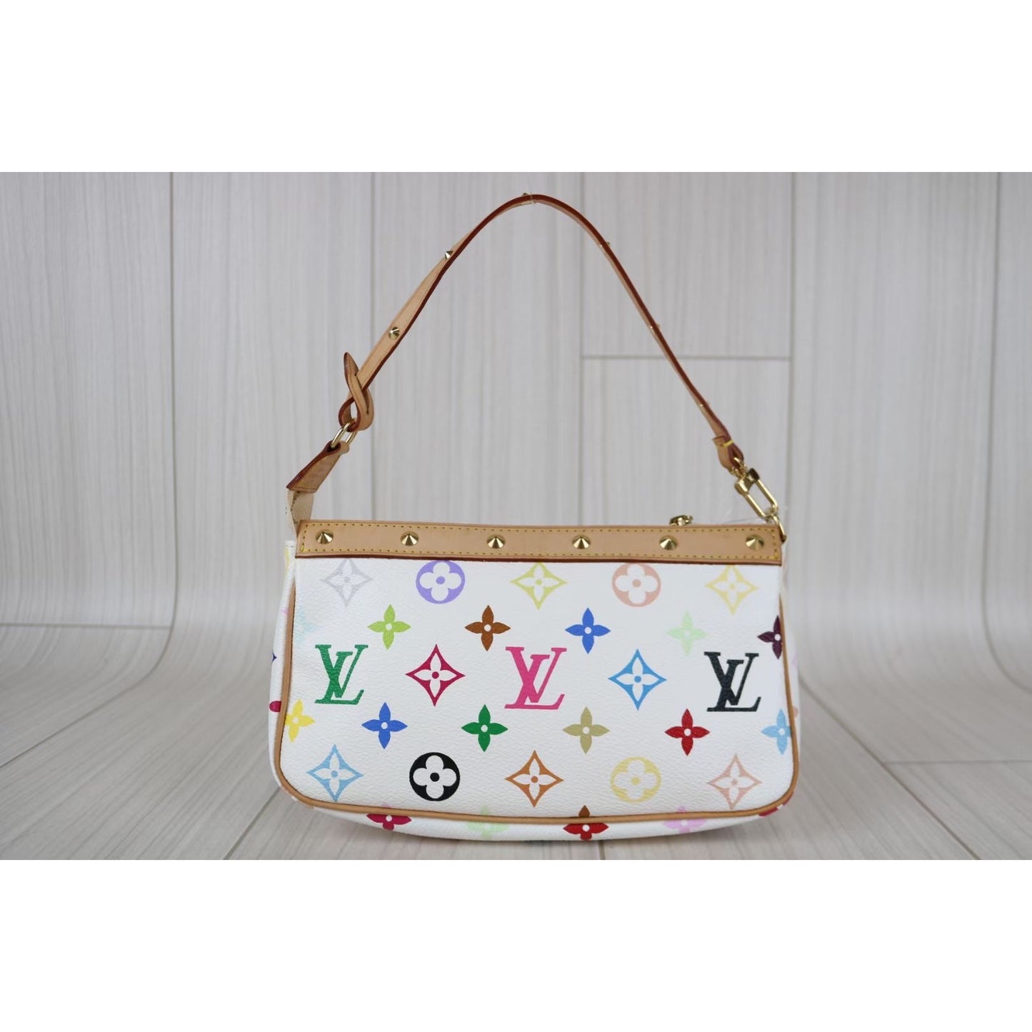 Rank A｜ LV Monogram Multicolor Pochette Accessoires ｜070316