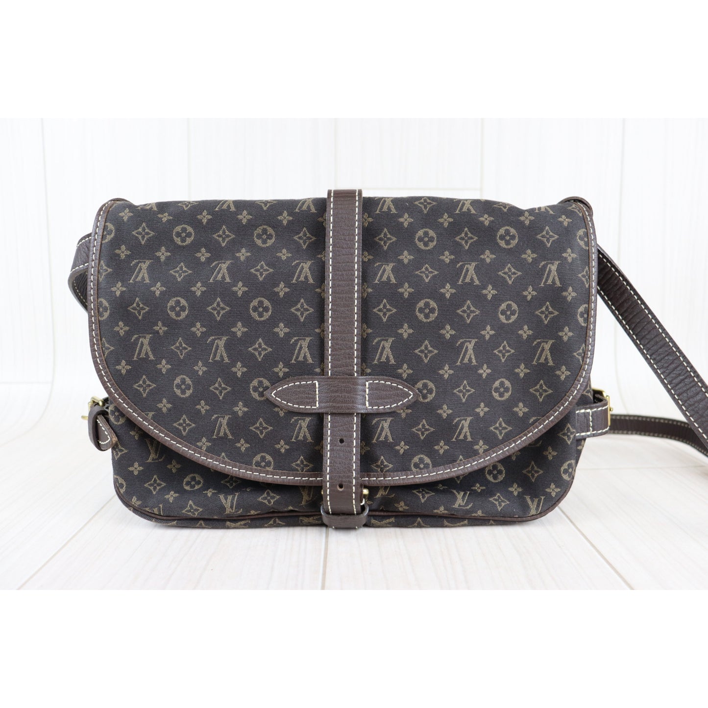 Rank A ｜ LV Pre-owned Monogram Saumur 30 Crossbody bag｜083109