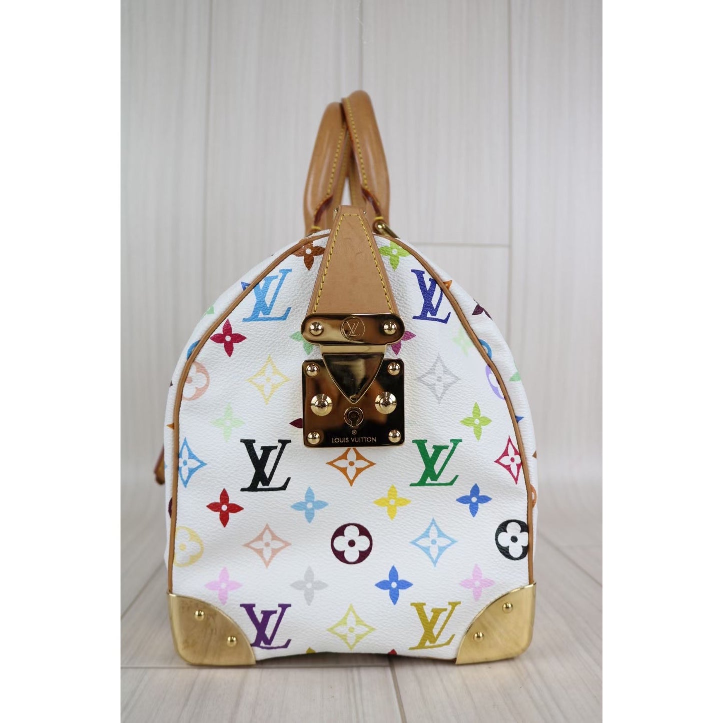 Rank A｜ LV Monogram Multi colored Speedy 35  HandBag｜040808