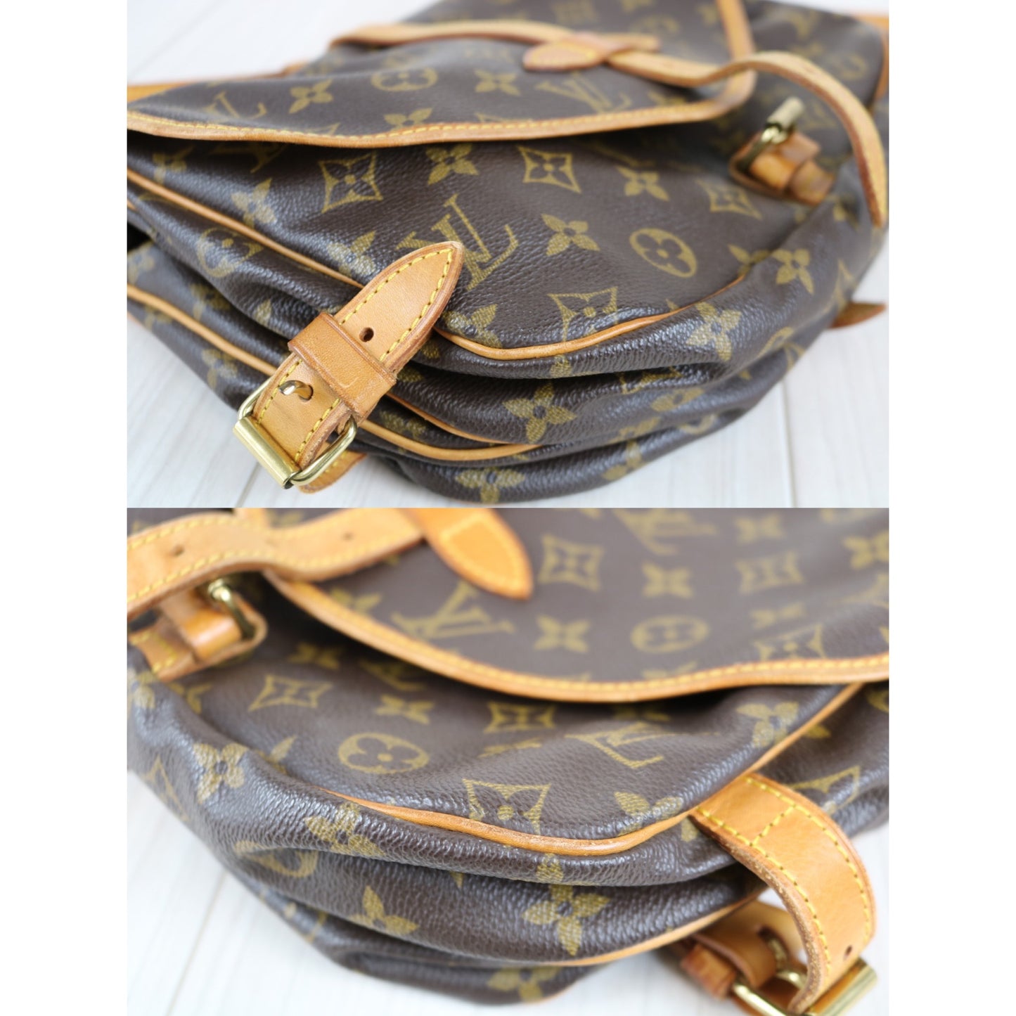 Rank AB ｜ LV Monogram Saumur MM Shoulder Bag｜030410