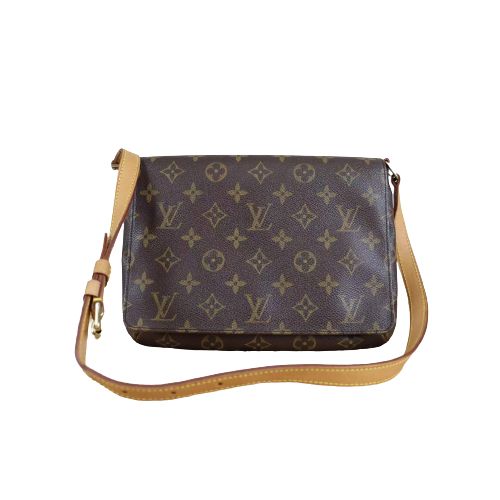 Rank A ｜ LV Monogram Musette Tango Shoulder Bag｜090612