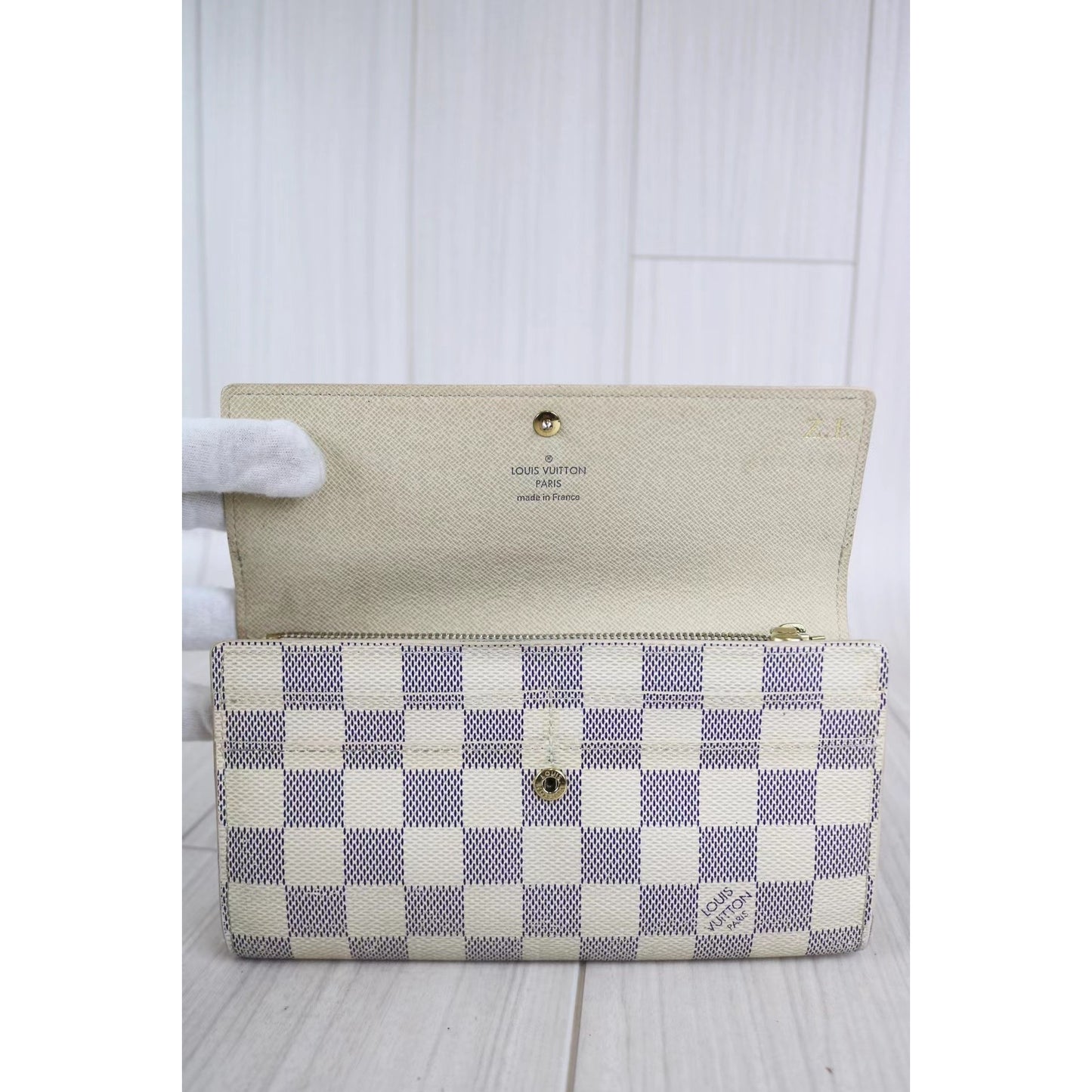 Rank B ｜ LV Damier Azur Wallet ｜030904