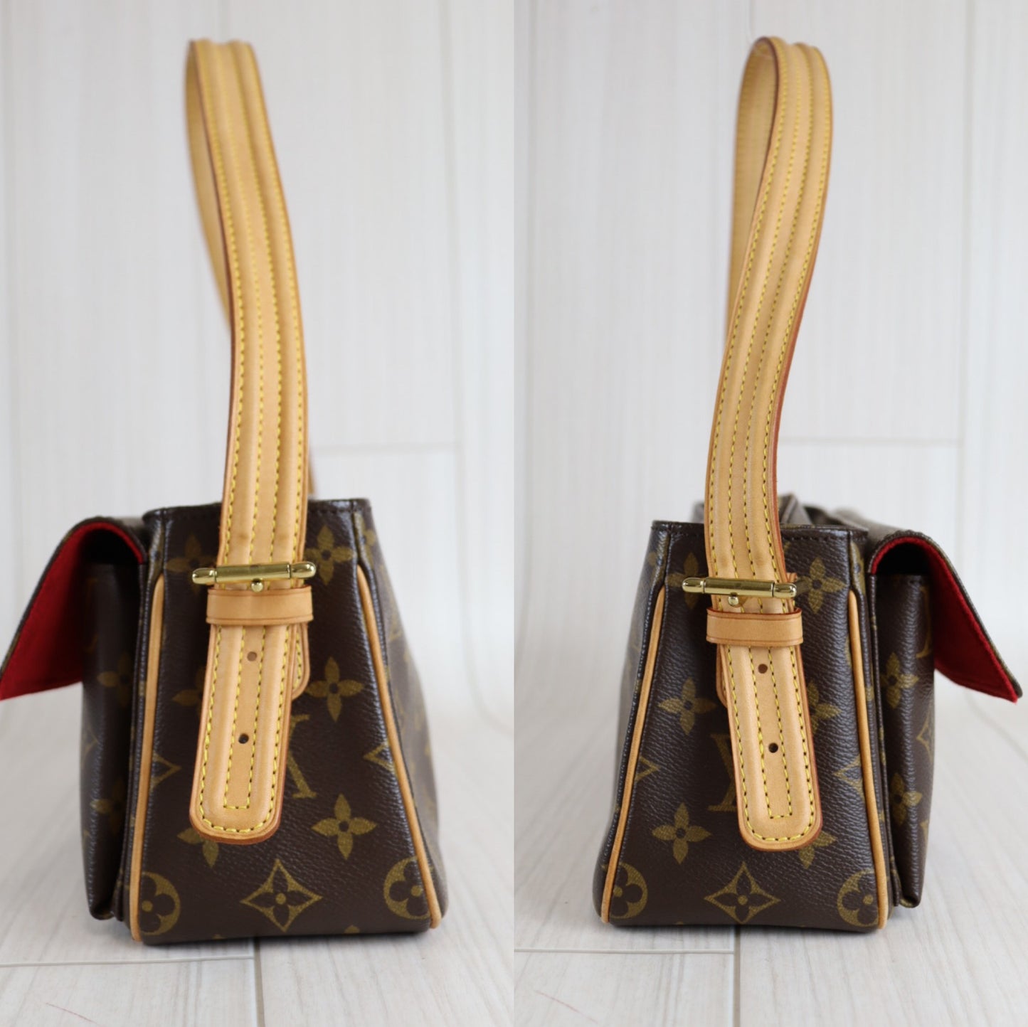 Rank A ｜LV Monogram Viva Cite MM Shoulder Bag｜080302