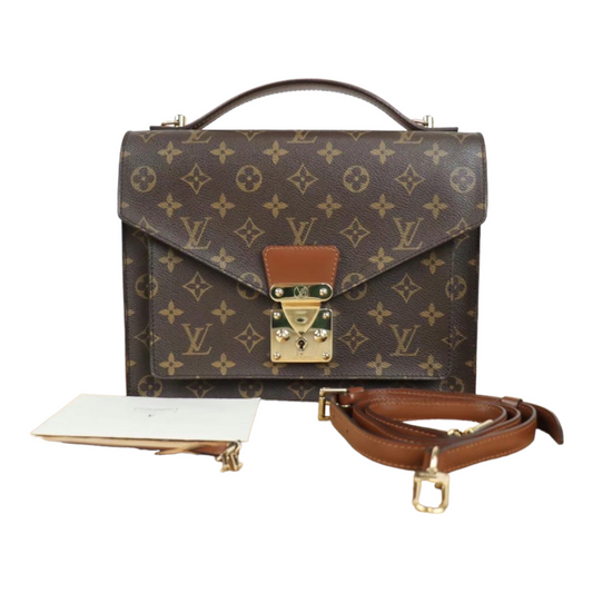 Rank A ｜ LV Monogram Monceau28 Shoulder Bag ｜22113003