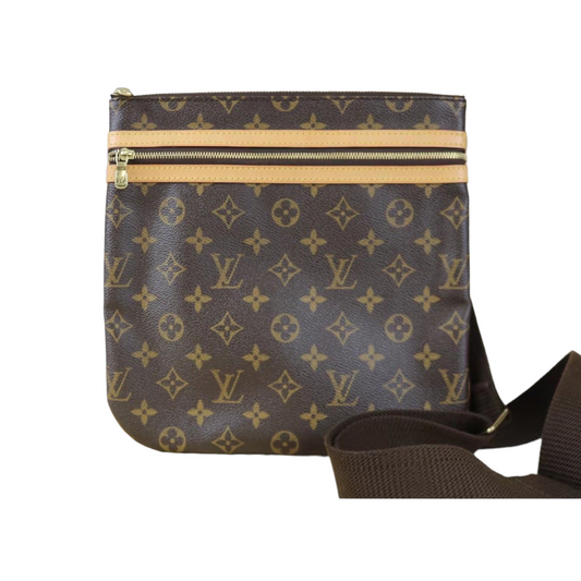 Rank A｜LV Monogram Pochette Bosfall Diagonal  Shoulder Bag｜011802