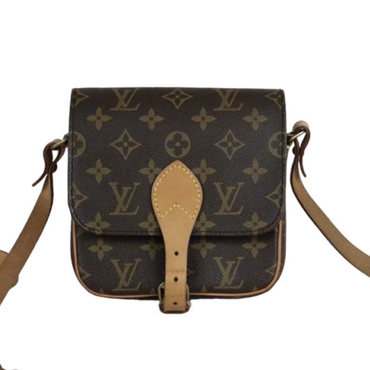 Rank AB｜ LV Vintage Monogram Cartesier PM Shouldbag ｜22110106