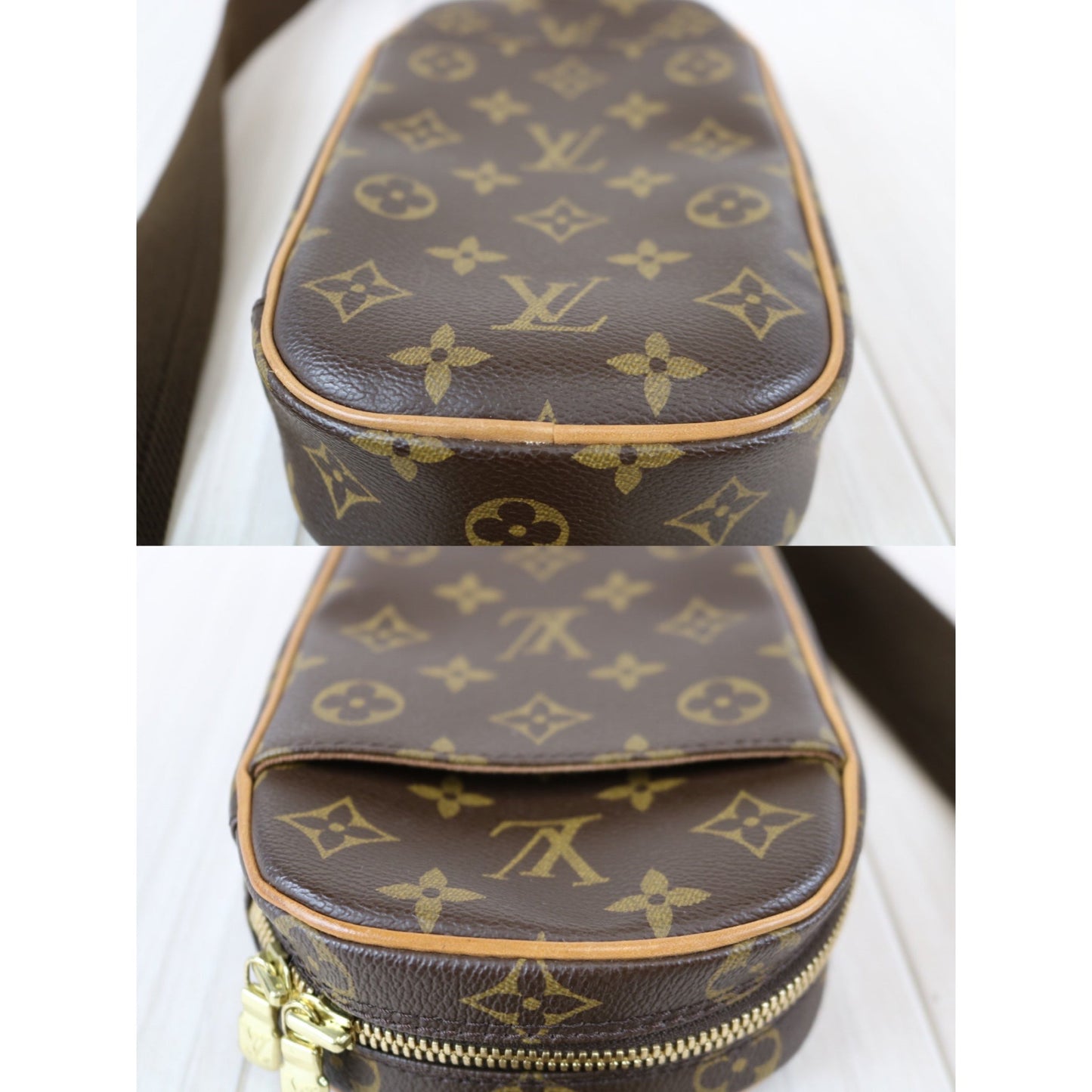 W-Rank A ｜ LV Monogram Pochette Ganju Shoulder Bag Body Bag ｜061004