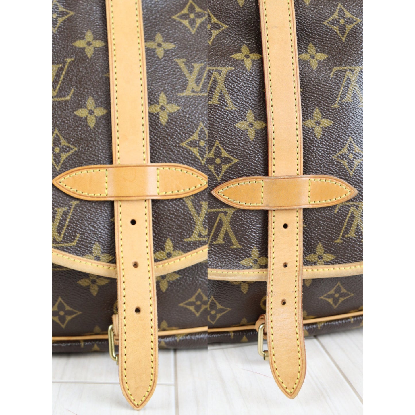 Rank AB ｜ LV Monogram Saumur MM Shoulder Bag｜072202