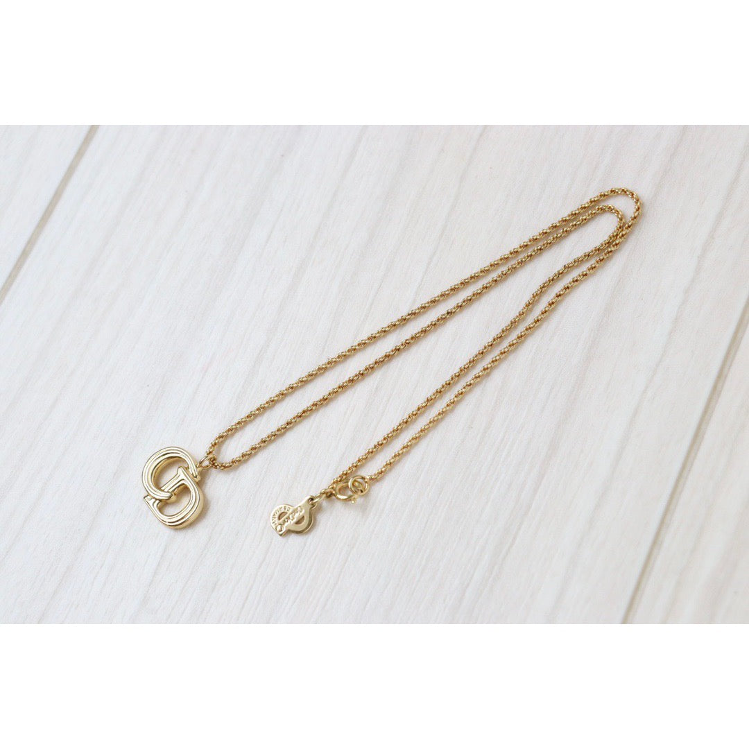 Rank SA ｜ Dior CD Necklace 18k Gold Plated ｜22122704