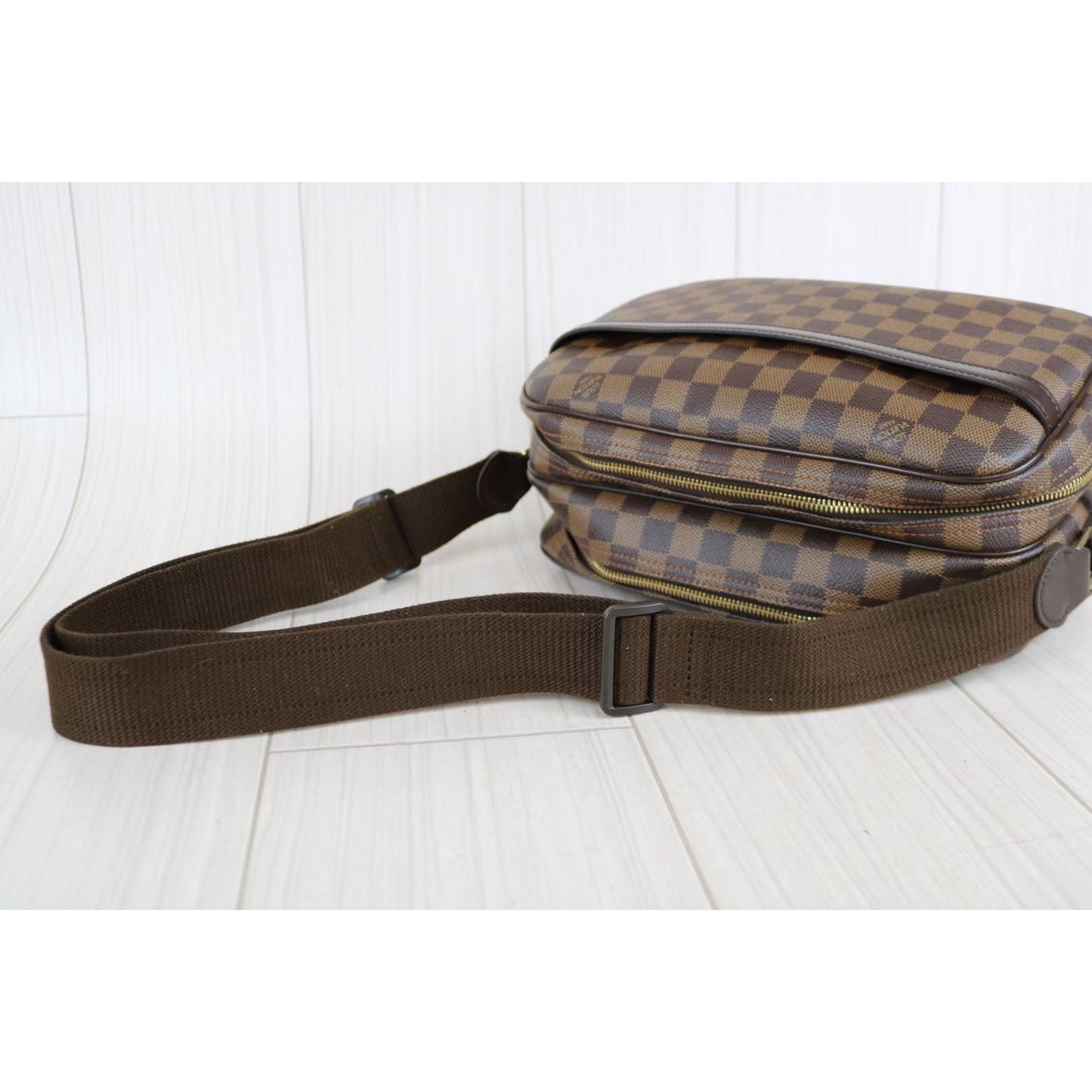 Rank A ｜ LV Damier Reporter PM Shoulder Bag ｜042511