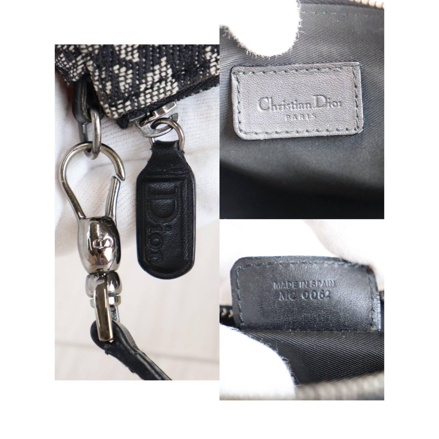 Rank AB ｜ Dior Trotter Saddle Clutch Hand Pouch ｜083001