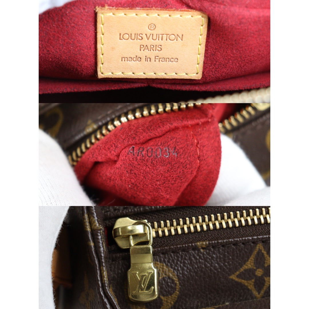 LOUIS VUITTON LV Viva Cite MM Used Shoulder Handbag Monogram