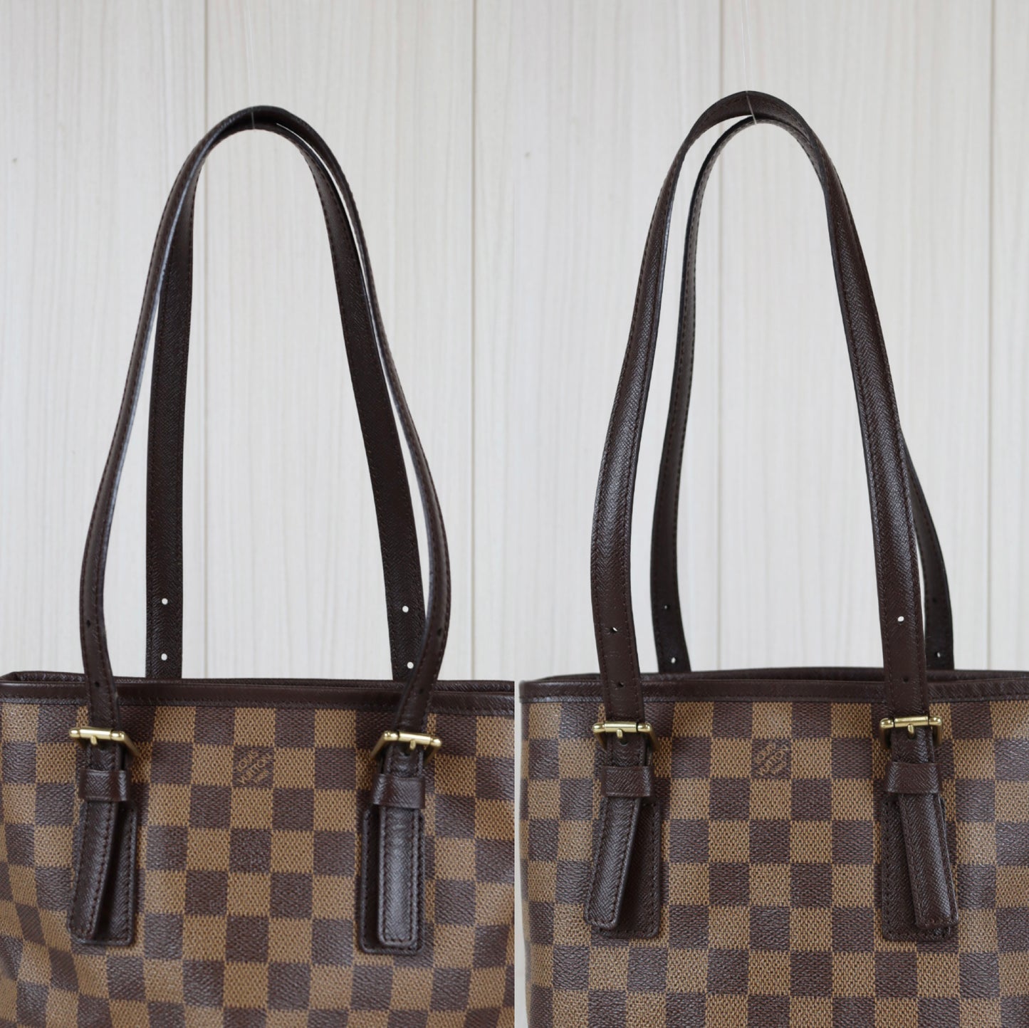 Rank A ｜ LV Damier Petit Bucket PM Tote Bag｜090203