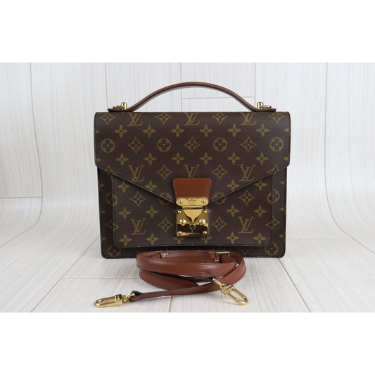 Rank A ｜ LV Monogram Monceau28 Shoulder Bag ｜23022708
