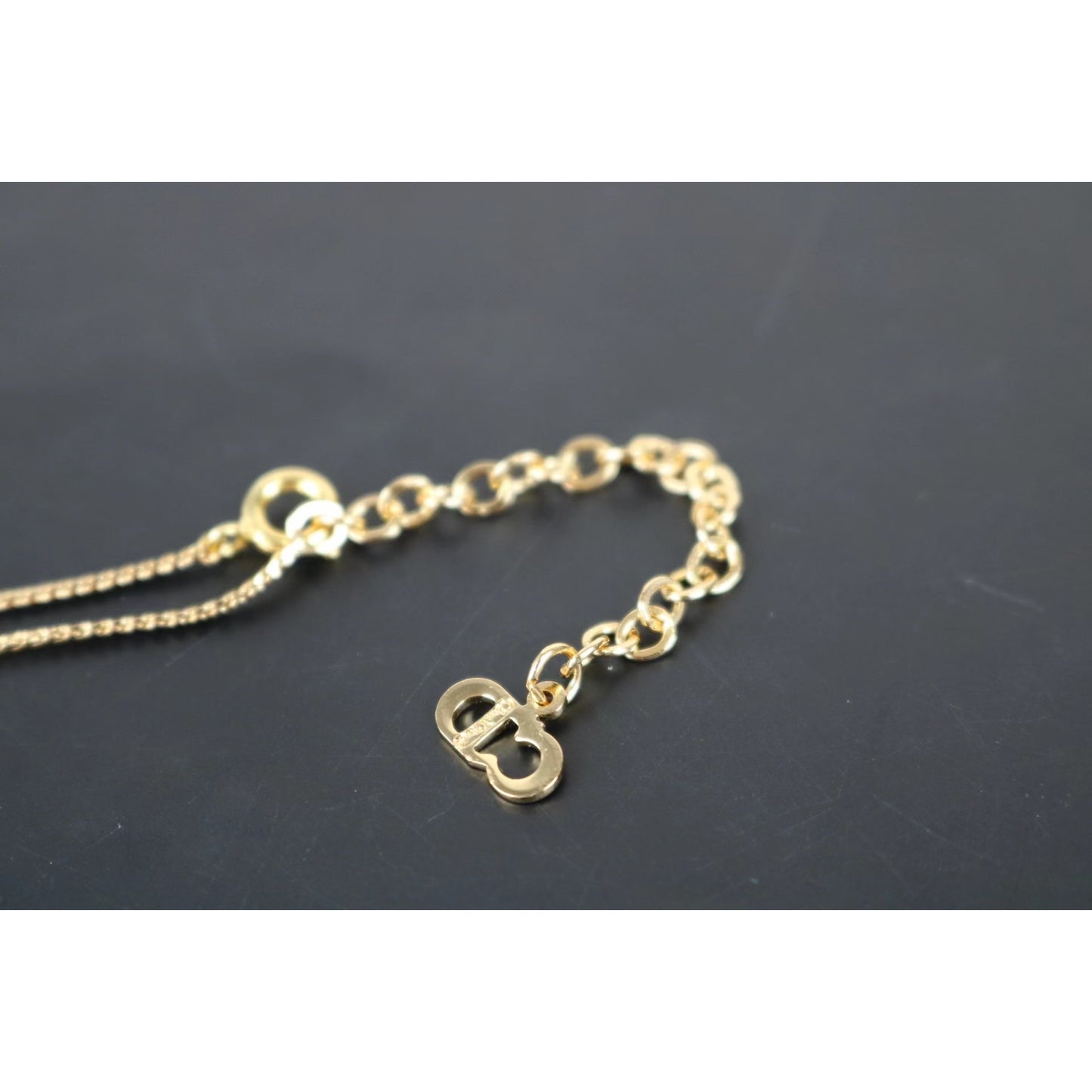 Rank SA ｜ Dior CD Necklace 18k Gold Plated｜051802