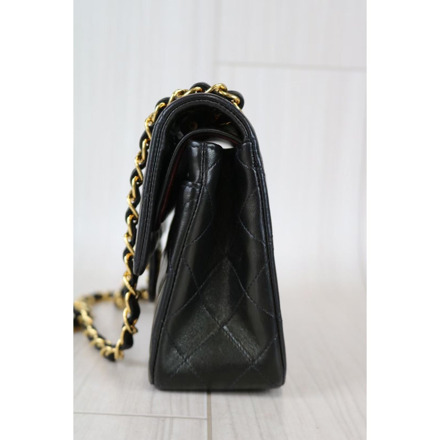 Rank A ｜ CHANEL Matrasse Lamb Skin Chain Shoulder Bag ｜021509