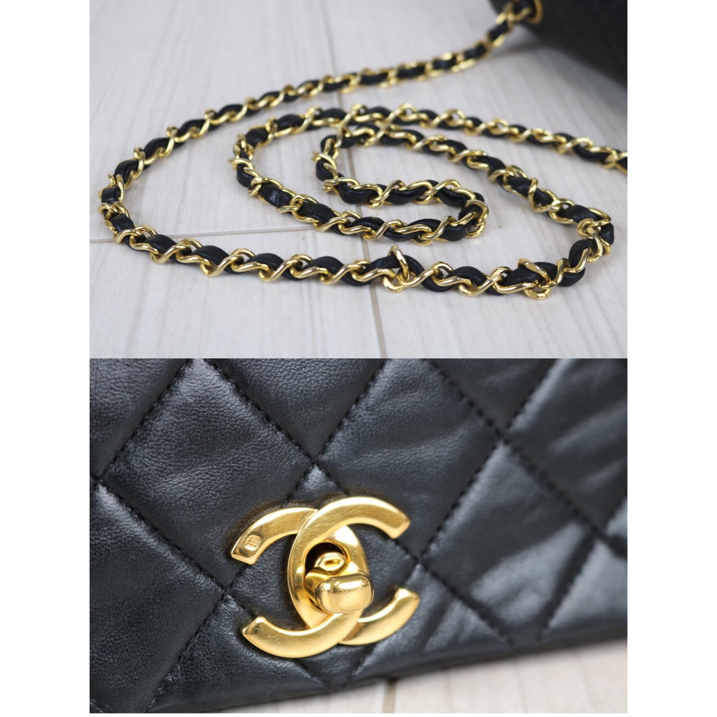 Rank A ｜ CHANEL Vintage Matrasse Lamb Skin Chain Shoulder Bag ｜021607