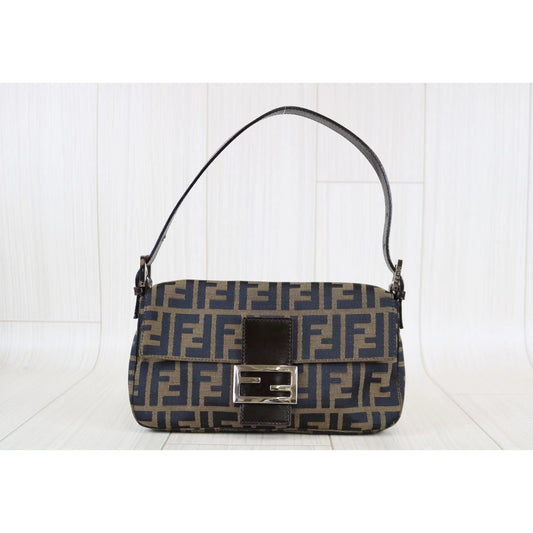 W-Rank SA ｜ FENDI Zucca Mamma Baguette Shoulder Bag ｜061805
