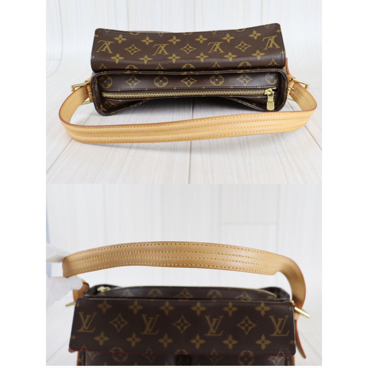 Rank A ｜LV Monogram Viva Cite MM Shoulder Bag｜080302