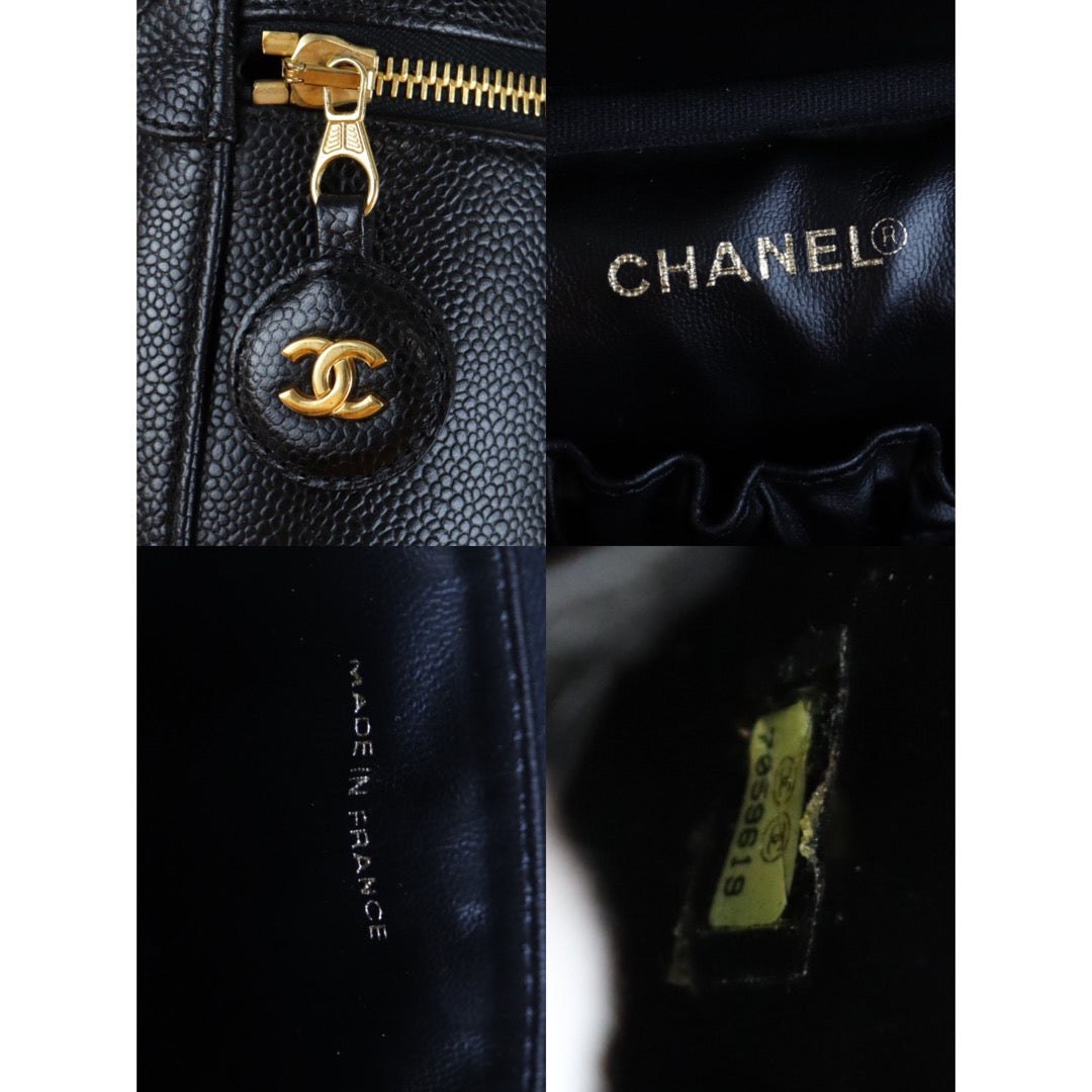 Rank SA ｜ CHANEL Caviar Skin Vanity Handbag ｜22122705