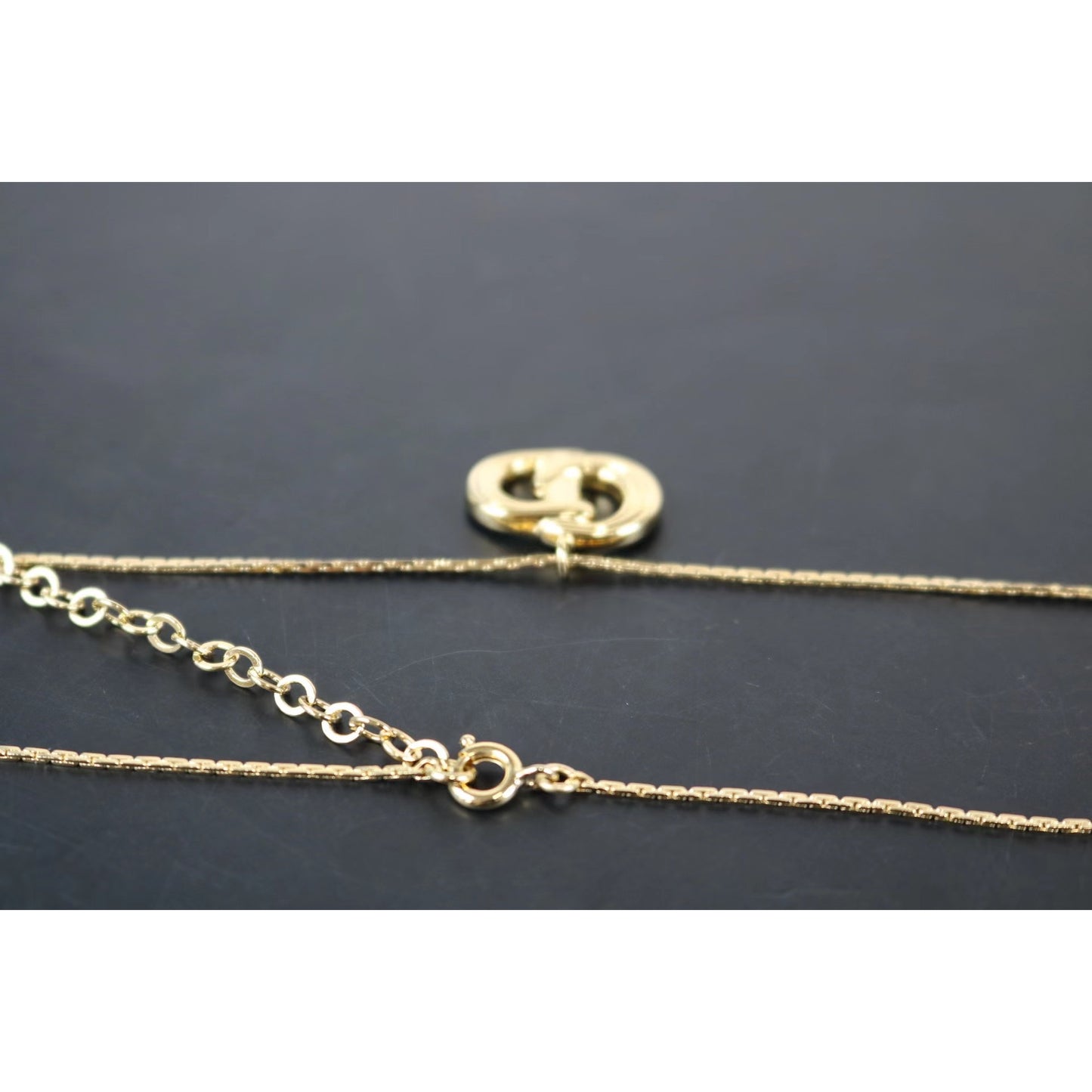 Rank SA ｜ Dior CD Necklace 18k Gold Plated ｜070201