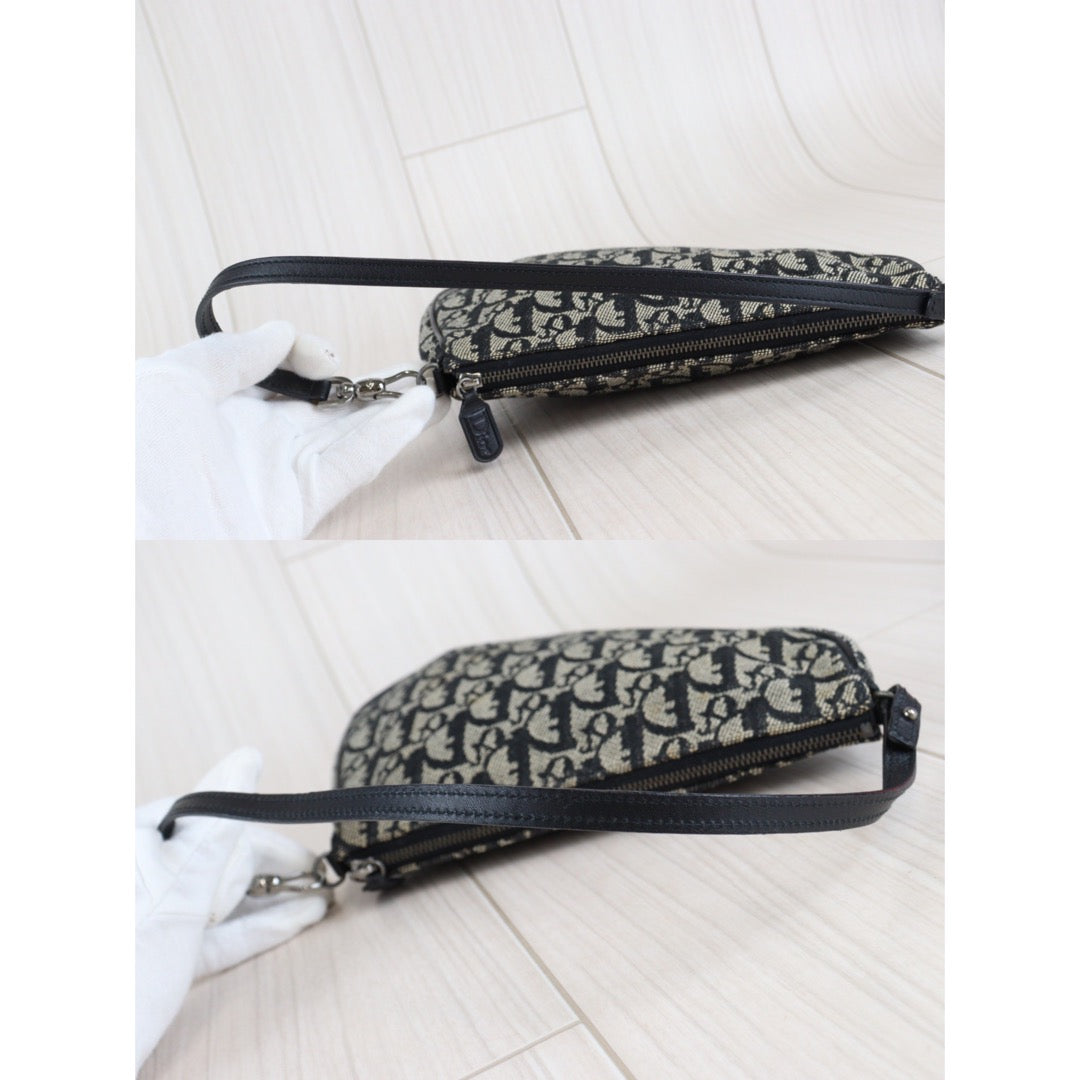 Rank AB ｜ Dior Trotter Saddle Clutch Hand Pouch ｜23031406