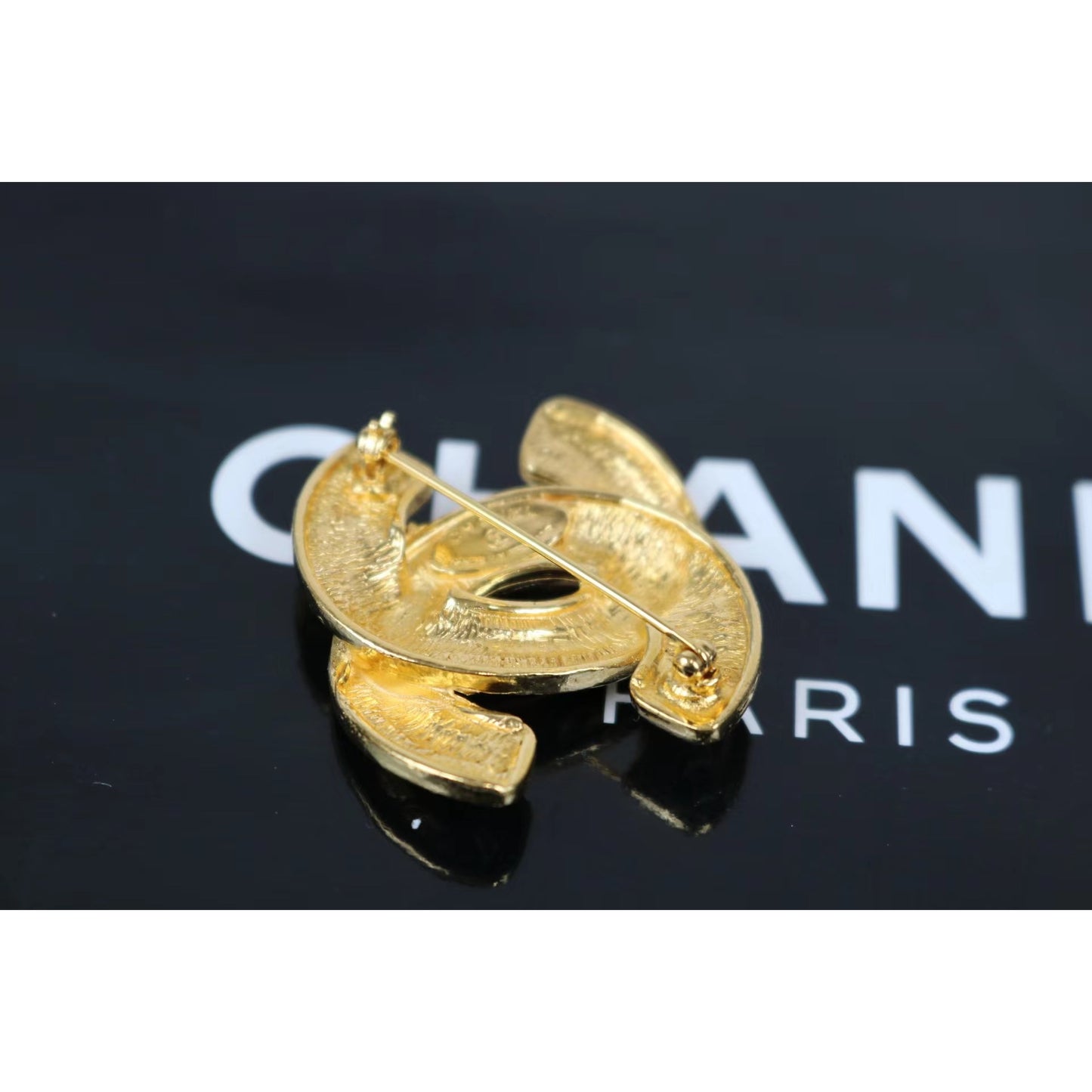 Rank A ｜ CHANEL Coco Mark Vintage Gold Brooch ｜032425