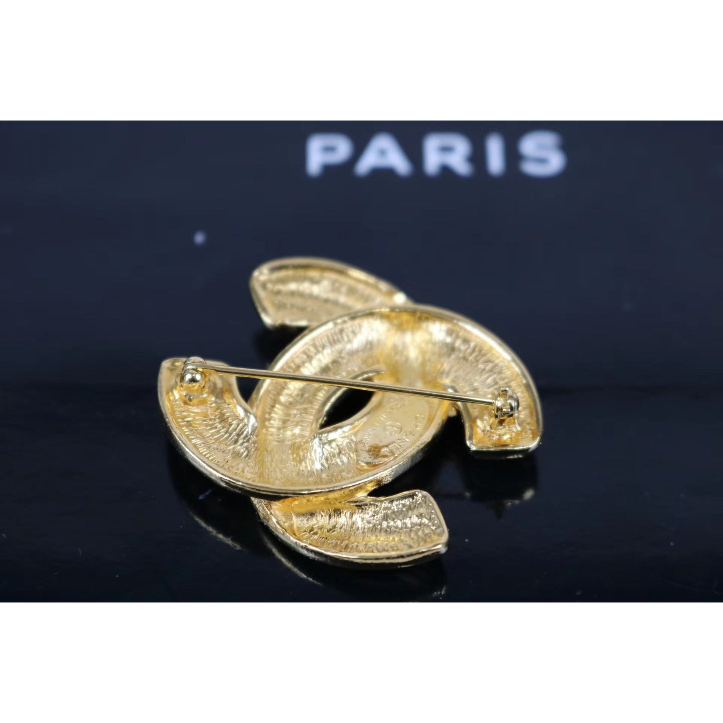 Rank A ｜ CHANEL Coco Mark Vintage Gold Brooch ｜032425