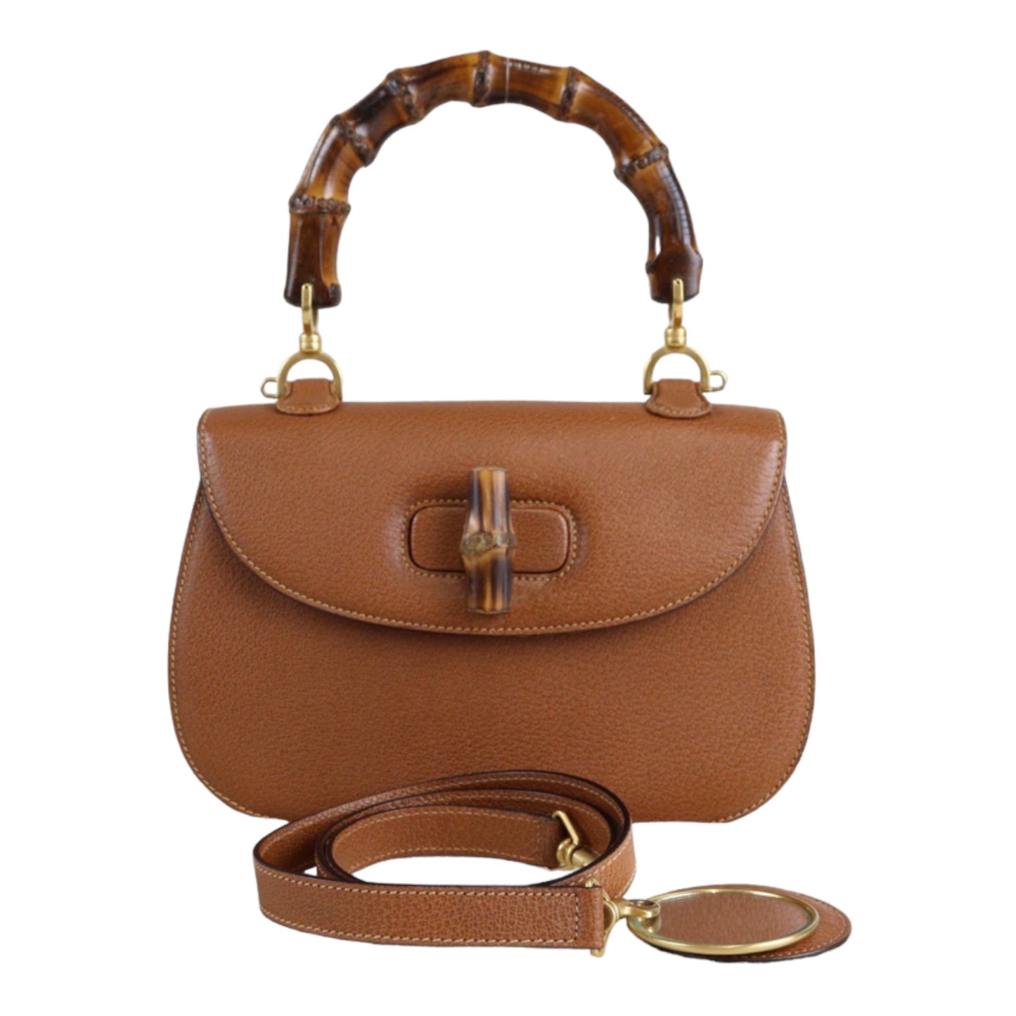 Rank AB ｜ GUCCI Vintage Bamboo Hand Bag ｜23022011