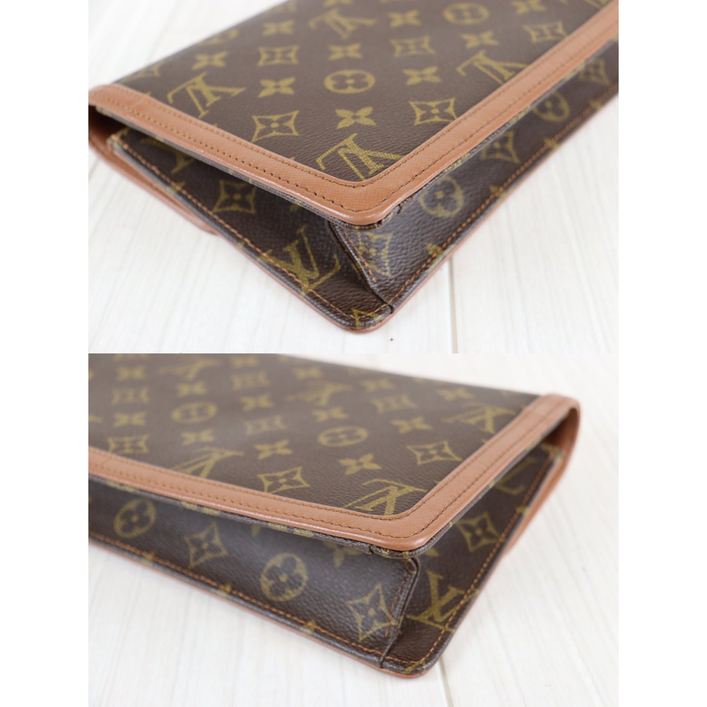 Rank A ｜ LV Monogram Pochette Dame Vintage Clutch Bag｜080201