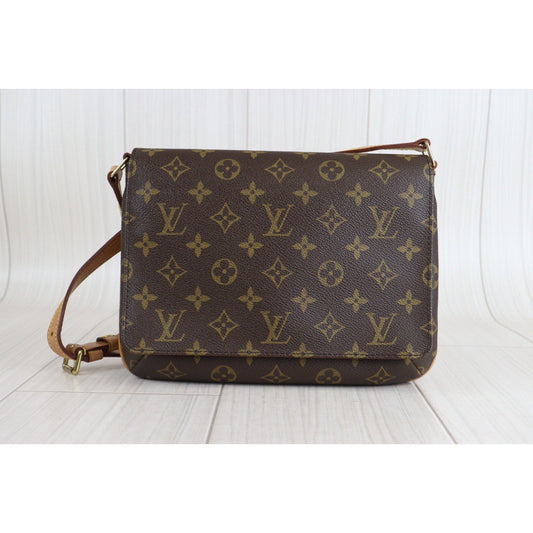 Rank A ｜ LV Monogram Musette Tango Shoulder Bag｜23030103